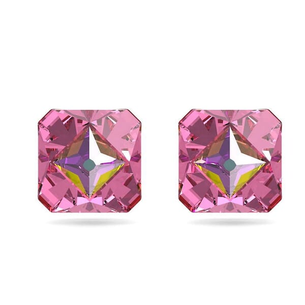 Swarovski øredobber Ortyx stud Pyramid cut, gold-tone plated - 5614062